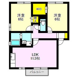 メゾンプレジールの物件間取画像